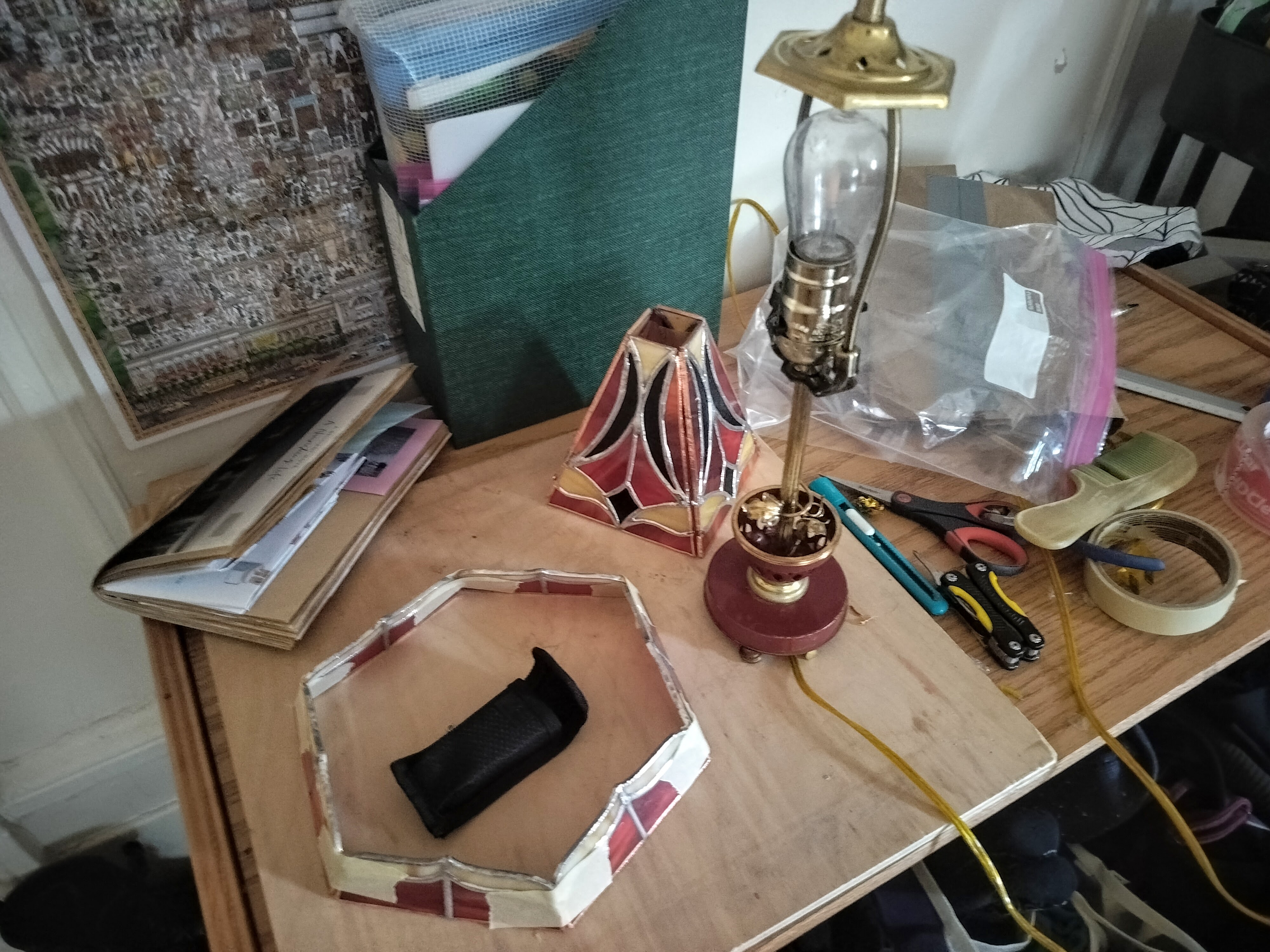 Foiled pieces