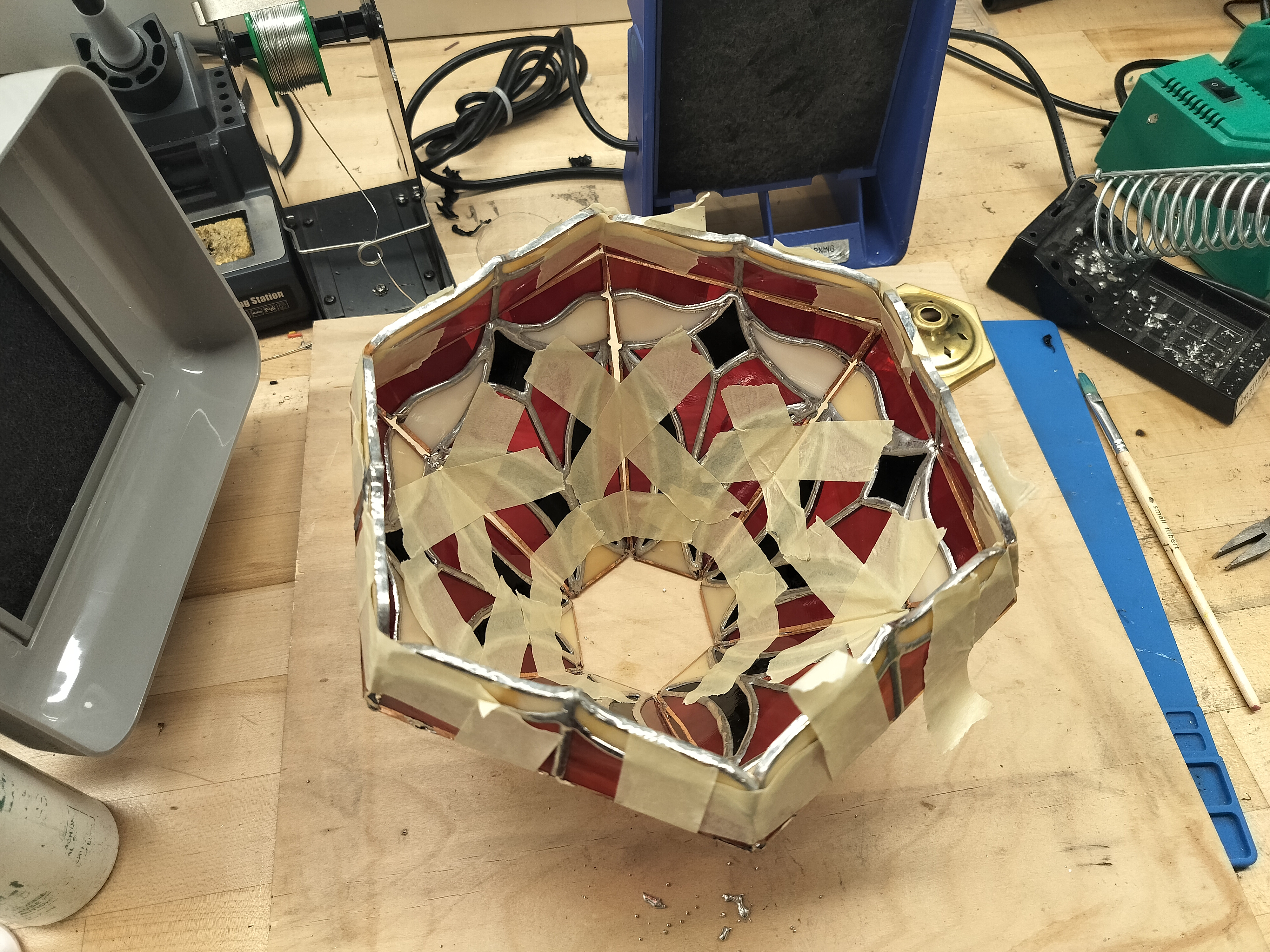 Foiled pieces