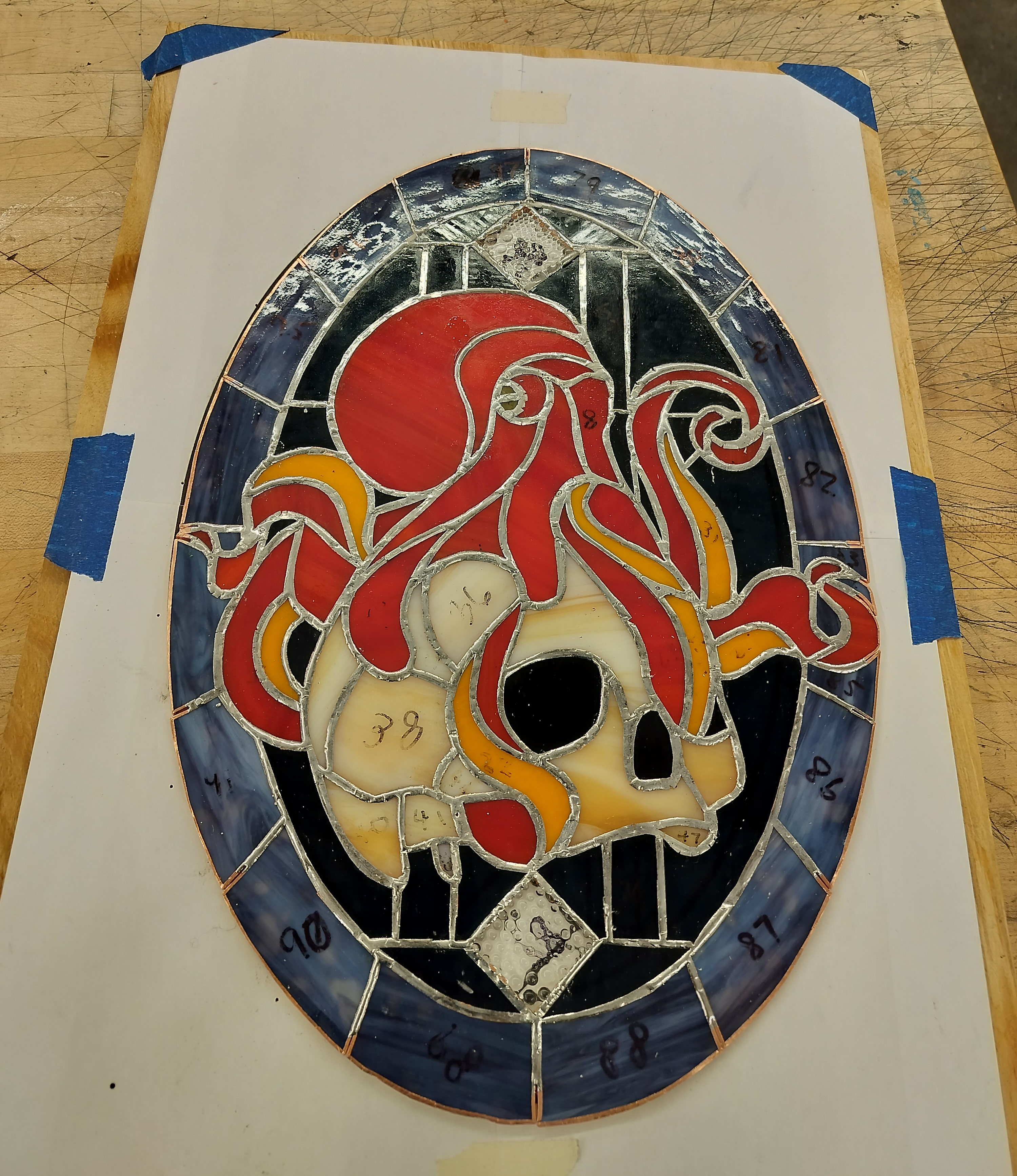 After soldering